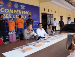 Polres Luwu Gelar Press Conference Kasus Penipuan Seleksi Penerimaan Anggota Polri