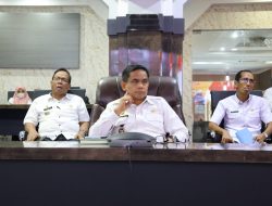 Wabup Pinrang Sudirman Bungi Mengikuti Rakor Penerapan Program Makanan Bergizi Tingkat Provinsi Sulawesi Selatan