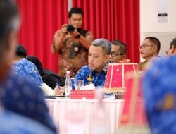 Bupati Jeneponto H. Paris Rakor Bersama  Gubernur  Bahas Optimalisasi Sistem Pengairan dan Swasembada Pangan
