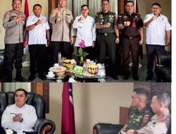 Kapolres Baru AKBP Budi Hermawan Silaturrahmi Bupati Tana Toraja