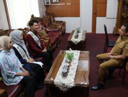 Wabup Pinrang Sudirman Bungi menerima Audiensi dari Yayasan Sahabat Pemuda Prestasi Indonesia