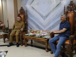 Bupati Pinrang Irwan Hamid Menerima Kunjungan Wakili Bupati Kutai Timur