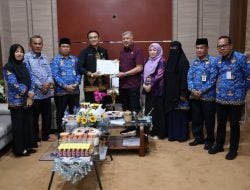 Bupati Pinrang Irwan Hamid Audensi Bersama Kepala BKKBN Sulsel
