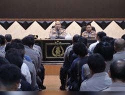 Tatap Muka dan Pengarahan Kapolres Pinrang kepada Seluruh Personel