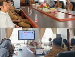 Bupati Tana Toraja Ikuti Rakor Virtual Pengendalian Inflasi 2025