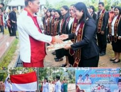 Bupati Tana Toraja Inspektur Upacara Hardiknas 2025
