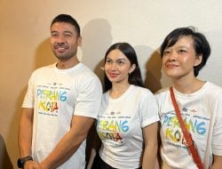 Chicco Jerikho dan Ariel TatumBocorkan Rahasia Sebelum Beradegan Ranjang SaatPromo Film ‘Perang Kota’ di Makassar