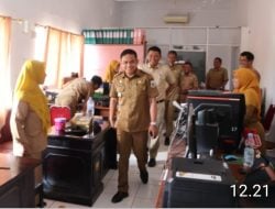 Wabup Pinrang Sudirman Bungi Sidak Dua Organisasi Perangkat Daerah