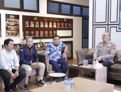 Kunjungan Kerja KPU Pinrang ke Polres, Tegaskan Penguatan Sinergitas Antar Lembaga
