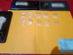 Polisi Ciduk Dua Pria di Bulukumba, 10 Sachet Sabu Disita
