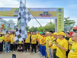 Lepas Ribuan Peserta Jalan Sehat se Luwu Raya, Taufan Pawe Titip Salam Ketum Bahlil Lahadalia
