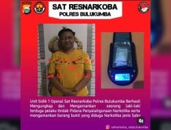 Oknum Pegawai Lapas Bulukumba Diduga Terlibat Narkoba