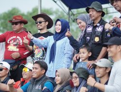 Kuda “Radeng” Milik Ibu Bupati Jeneponto Juara Pacuan Kuda Bupati Cup I 2025