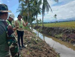 Kadis Tanaman Pangan dan Hortikultura Pinrang, A. Sinapati Rudy  Monitoring Oplah Rawa dan Percepatan Pertanaman di Lima Kecamatan