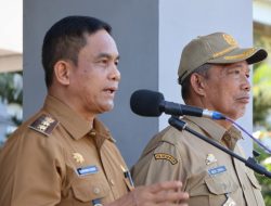 Wabup Pinrang Sudirman Bungi Menyampaikan Apresiasi dan Penghargaan  ke Kadis Sumber Daya Air dan Bina Konstruksi