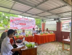 Desa Lauwa Melaksanakan Pembentukan Pengurus Koperasi Merah Putih