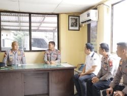 Kapolres Pinrang Melaksanakan Kunjungan Silaturahmi ke Polsek Jajaran