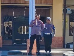 Wakapolres Pinrang Pimpin Apel Pagi, Tekankan Kesehatan dan Disiplin Anggota