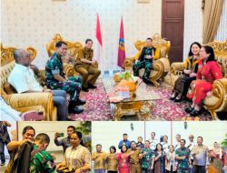 Danrem Toddopuli Kunker di Tana Toraja