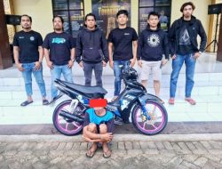 Gasak Sepeda Motor dan Uang Tunai Residivis Diancam Pidana 5 Tahun