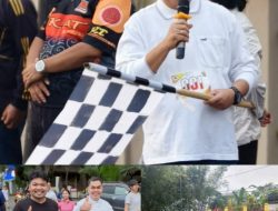 Bupati Lepas Even Fun Run Earth HUT 78 Gereja Toraja