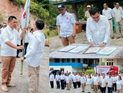 dr Zadrak Lantik Dua PAC Partai Gerindra Dikediaman Wakil Ketua DPRD Tana Toraja