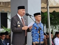 Bupati Pinrang Irwan Hamid  Sebagai Inspektur Upacara Hari Lahir Pancasila