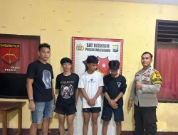 Berakhir di Tangan Polisi: Trio Remaja Pemalak Ditangkap Saat Beraksi