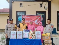 Polres Luwu Bergerak : Bakti Sosial Polsek Bupon Warnai HUT Bhayangkara ke-79