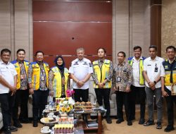 Bupati Pinrang Irwan Hamid Menerima Kunjungan Asmelita Kepala Subdirektorat Operasi Wilayah III, Direktorat Irigasi dan Rawa, Direktorat Jendral Sumber Daya Air Kementerian PUPR RI