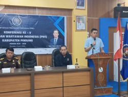 Kepala Dinas Kominfo Pinrang Buka Resmi Konferensi V PWI, Tegaskan Komitmen Terhadap Kemajuan Pers