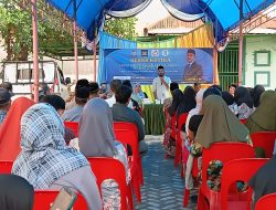 Jufri Pabe Janji Kawal Pengerukan Kanal dan Perbaikan Jalan di Abdullah Dg Sirua