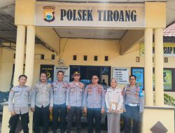 HUT Bhayangkara ke-79, Kapolsek Tiroang Apresiasi Kegiatan Lomba kebersihan Antar Polsek