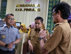 Kepala Kemenkumham Sulsel Lakukan Kunjungan Kerja ke Pinrang Fokus Indentifikasi KI Daerah