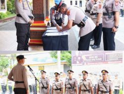 Tiga Pejabat Polres Tana Toraja Pindah Tugas