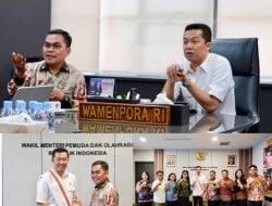 Wamenpora dan Bupati dr Zadrak Bahas Pembangunan GOR Tana Toraja