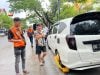 Parkir Sembarangan, Puluhan Kendaraan Terjaring Rqzia Depan Mal Panakkukang Makassar
