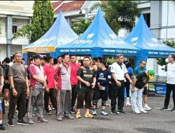 Sinergi TNI-Polri dan Masyarakat Warnai Fun Run Dirgantara Bumi Lasinrang 2025