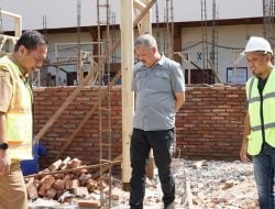 Bupati Pinrang Tinjau Renovasi Puskesmas Mattiro Bulu Pastikan Kualitas Bangunan sesuai Standar