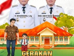 Bupati Luwu, H Patahudding Mengimbau Para Ayah untuk Mengantar Anaknya di Hari Pertama ke Sekolah