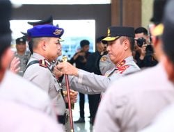 Kapolda Sulsel Pimpin Upacara Sertijab dan Pelantikan Pejabat Utama serta Kapolres