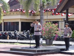 30 Personel Polres Pinrang Naik Pangkat, Kapolres Pimpin Upacara Korps Raport