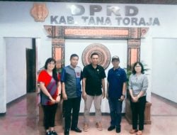 Legislator Donggala Kunker ke DPRD Tana Toraja