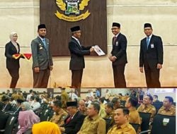 Sekda TanaToraja Hadiri Pelantikan Kepala BPKP Sulsel